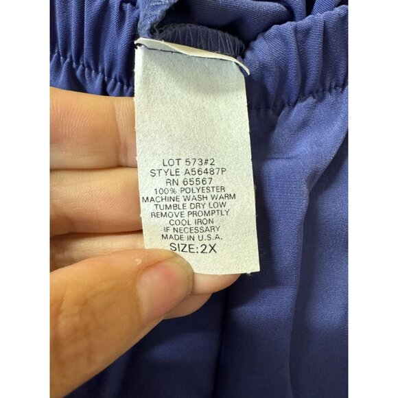 Sport‎ Savvy 2X Ombre Stripe Jacket Pants Set Blue Green Floral Zip Front NWT - Picture 8 of 8